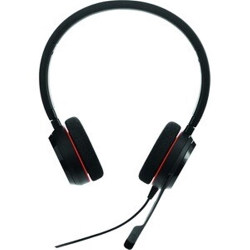 Jabra Evolve 20 UC Stereo Headset Hoofdband USB Type-A Zwart