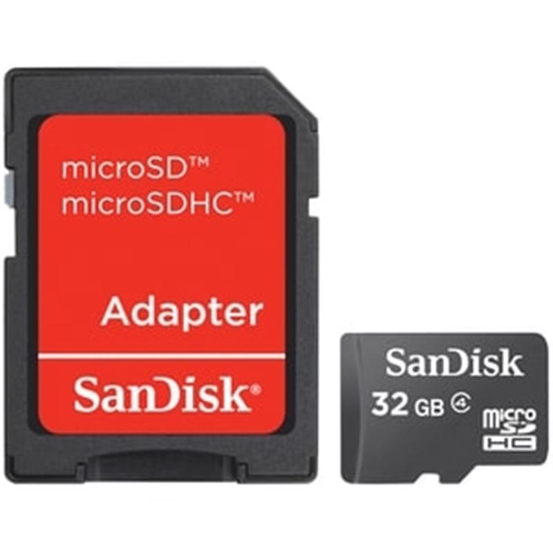 Sandisk Micro SD card 32GB Mobile w Adap