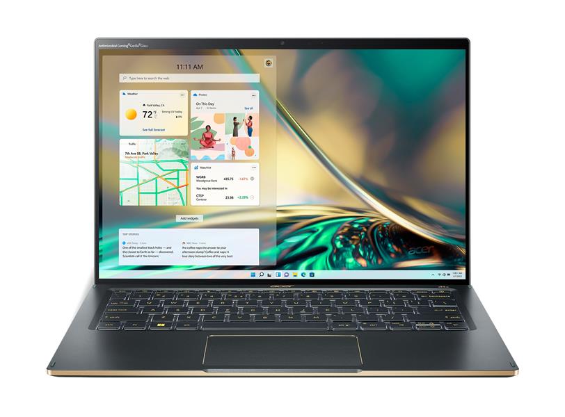 Acer Swift 5 SF514-56T-77VR i7-1260P Notebook 35,6 cm (14"") Quad HD Intel® Core™ i7 16 GB LPDDR5-SDRAM 512 GB SSD Wi-Fi 6E (802.11ax) Windows 11 Pro 