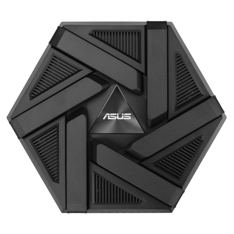 ASUS RT-AXE7800 draadloze router Tri-band (2,4 GHz / 5 GHz / 6 GHz) Zwart