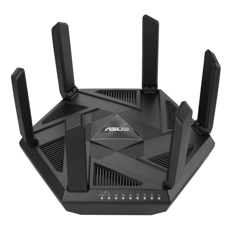 ASUS RT-AXE7800 draadloze router Tri-band (2,4 GHz / 5 GHz / 6 GHz) Zwart