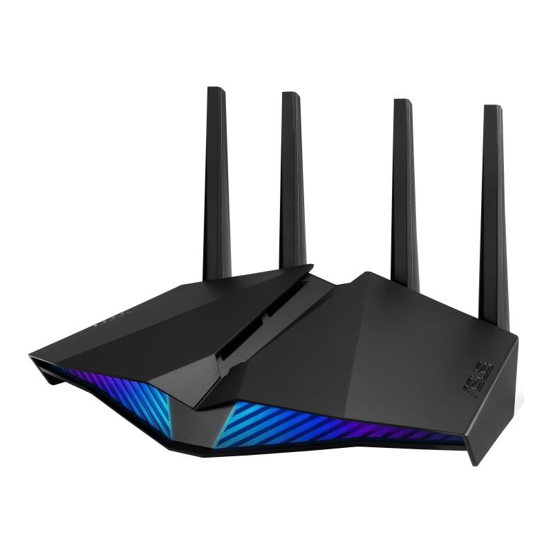 ASUS RT-AX82U draadloze router Gigabit Ethernet Dual-band (2.4 GHz / 5 GHz) 4G Zwart