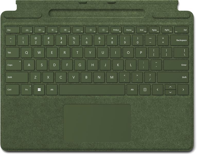 Microsoft Surface Pro Keyboard Groen Microsoft Cover port QWERTY UK International