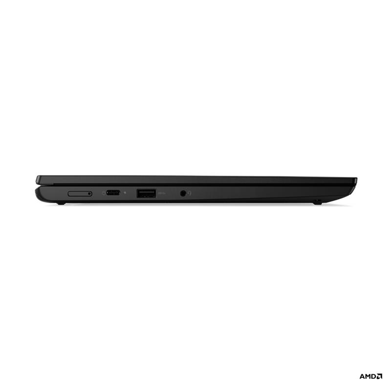 Lenovo ThinkPad L13 Yoga 5675U Hybride (2-in-1) 33,8 cm (13.3"") Touchscreen WUXGA AMD Ryzen™ 5 PRO 8 GB DDR4-SDRAM 256 GB SSD Wi-Fi 6E (802.11ax) Win