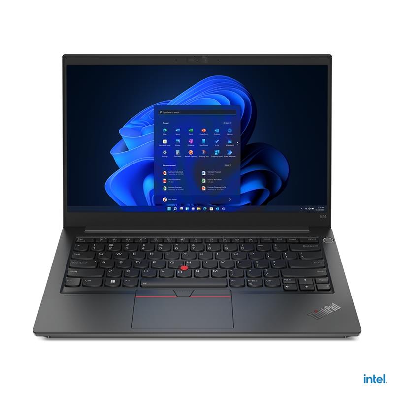 Lenovo ThinkPad E14 i5-1235U Notebook 35,6 cm (14"") Full HD Intel® Core™ i5 8 GB DDR4-SDRAM 256 GB SSD Wi-Fi 6 (802.11ax) Windows 11 Pro Zwart