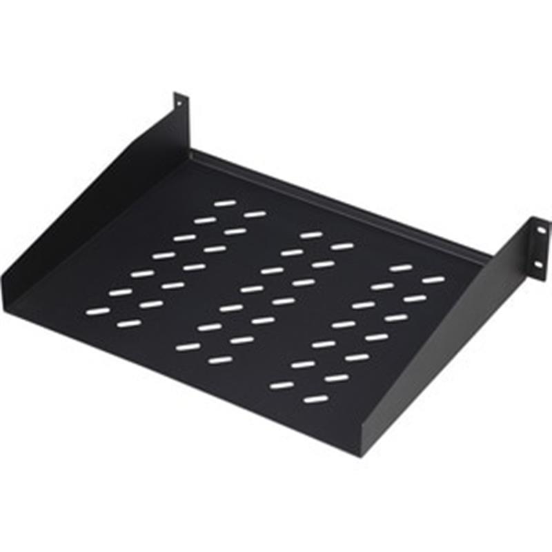 2U fixed shelf for racks from 800 mm dep