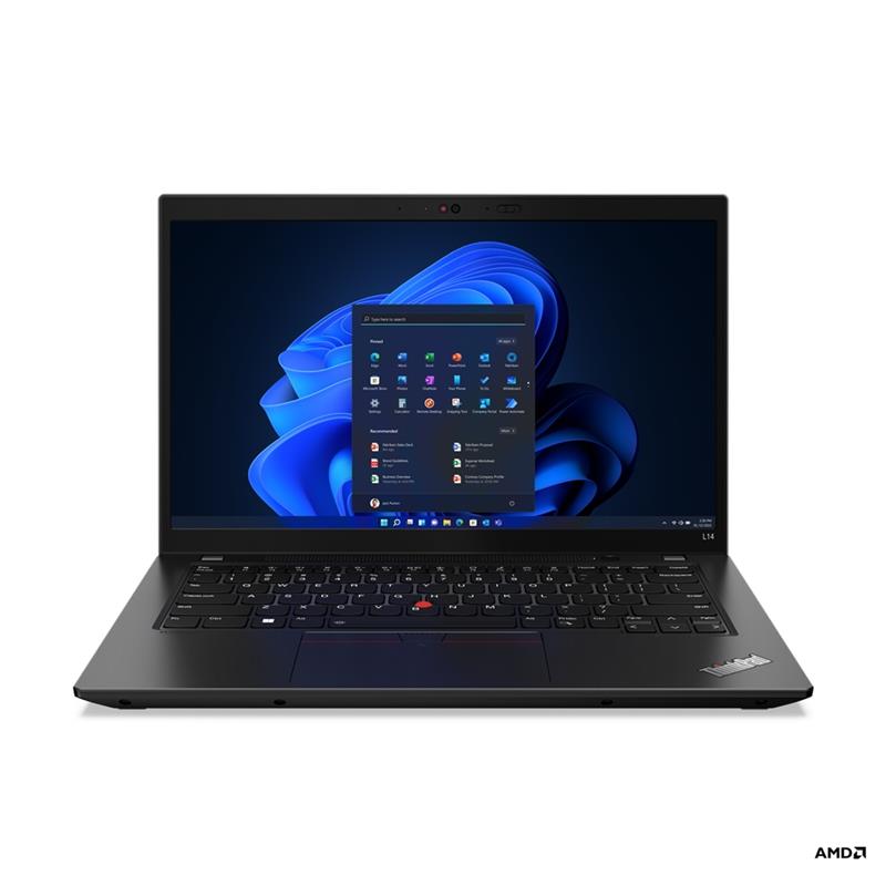 Lenovo ThinkPad L14 5675U Notebook 35,6 cm (14"") Full HD AMD Ryzen™ 5 PRO 8 GB DDR4-SDRAM 256 GB SSD Wi-Fi 6E (802.11ax) Windows 11 Pro Zwart