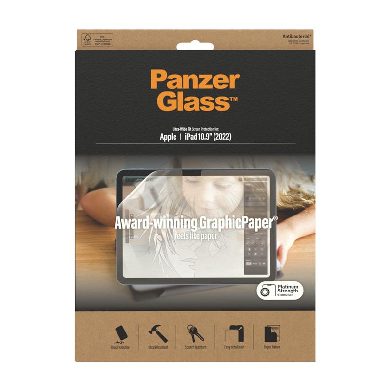PanzerGlass 2800 schermbeschermer voor tablets Papierachtige schermbeschermer Apple 1 stuk(s)