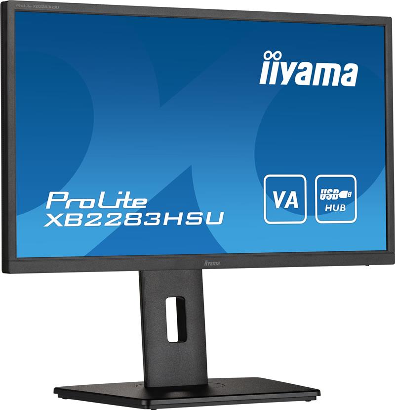 iiyama ProLite XB2283HSU-B1 computer monitor 54,6 cm (21.5"") 1920 x 1080 Pixels Full HD LED Zwart