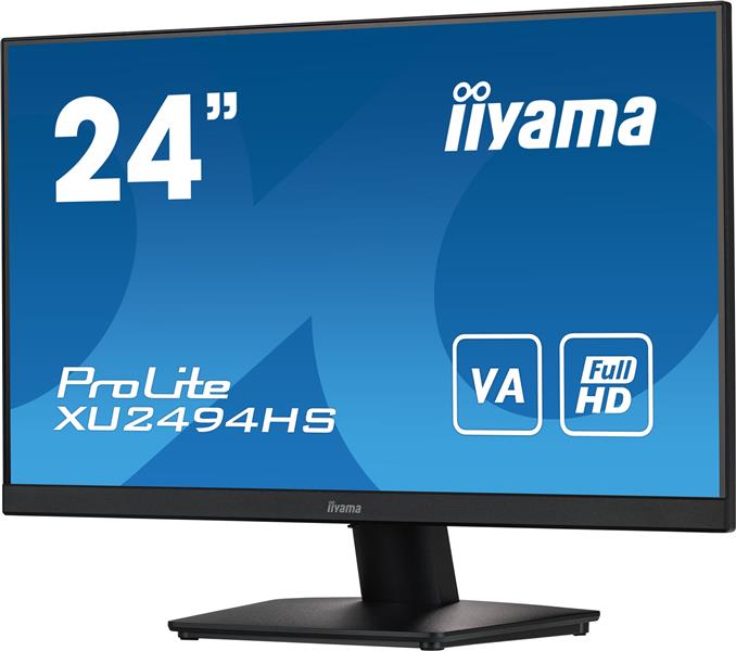 iiyama ProLite XU2494HS-B2 computer monitor 60,5 cm (23.8"") 1920 x 1080 Pixels Full HD LED Zwart