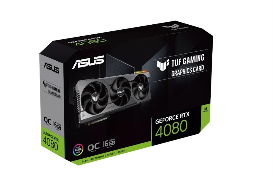 ASUS TUF Gaming TUF-RTX4080-O16G-GAMING NVIDIA GeForce RTX 4080 16 GB GDDR6X