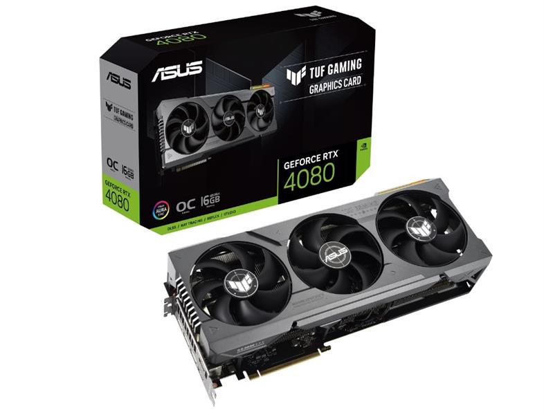 ASUS TUF Gaming TUF-RTX4080-O16G-GAMING NVIDIA GeForce RTX 4080 16 GB GDDR6X