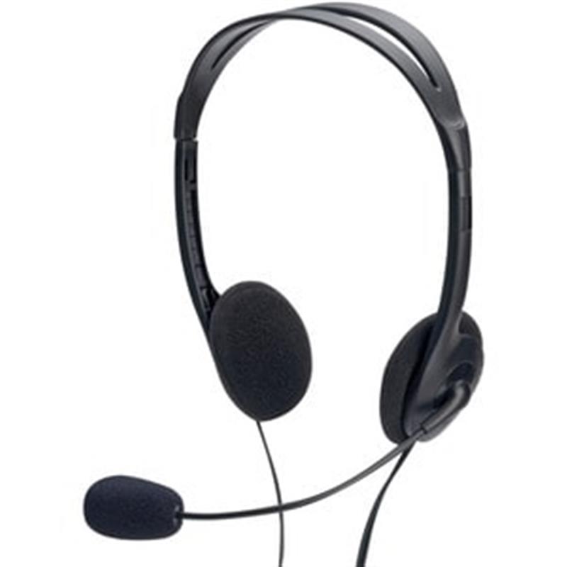 Stereo PC Headset with volume control ca