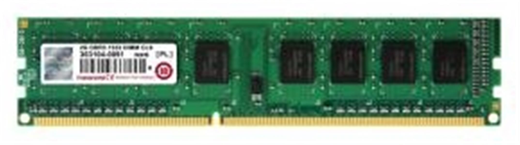Transcend DIMM 2GB DDR3 1333Mhz CL9 1 5v