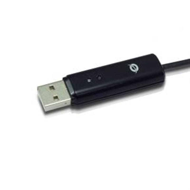 Conceptronic USB 2.0 1.8m toetsenbord-video-muis (kvm) kabel Zwart 1,8 m