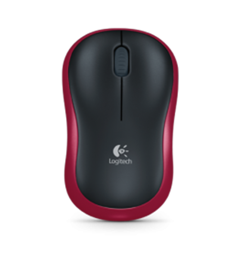 Logitech M185 muis RF Draadloos Optisch 1000 DPI Ambidextrous