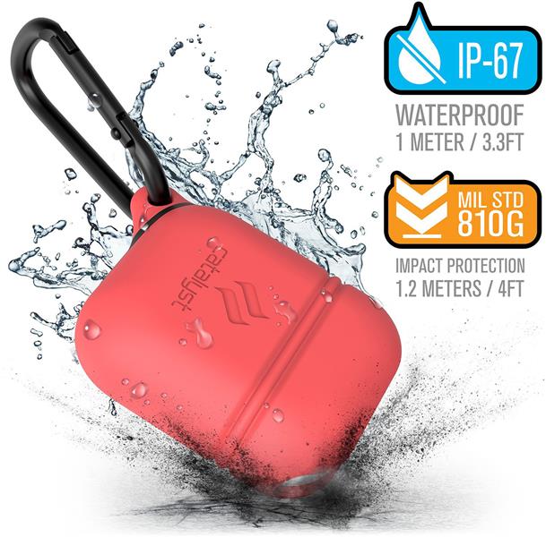 Catalyst Waterproof Case Apple Airpods Coral