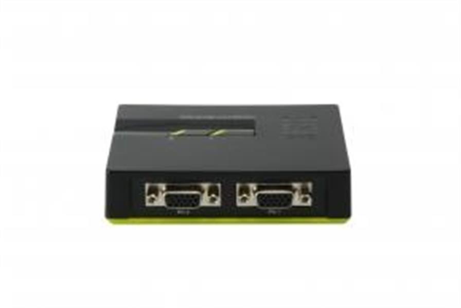 LevelOne KVM-0222 KVM-switch Zwart, Groen