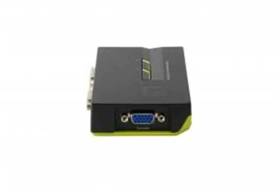 LevelOne KVM-0222 KVM-switch Zwart, Groen