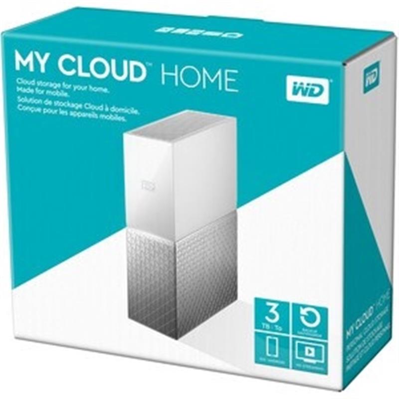 WD NAS 3.5 USB3 3TB My Cloud Home