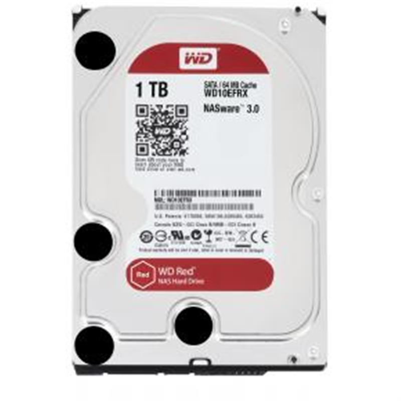 Western Digital RED NAS HDD 1TB 3 5 inch SATA3 64MB 5400 RPM 150 MiB s NCQ 3 3W CMR