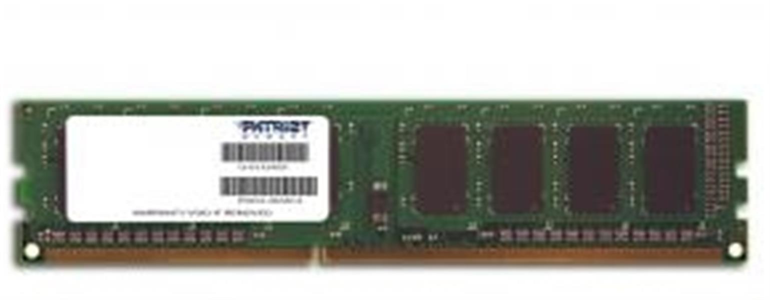 Patriot Signature LONG DIMM 8GB DDR3 DIMM 1333MHZ CL9 1 5V