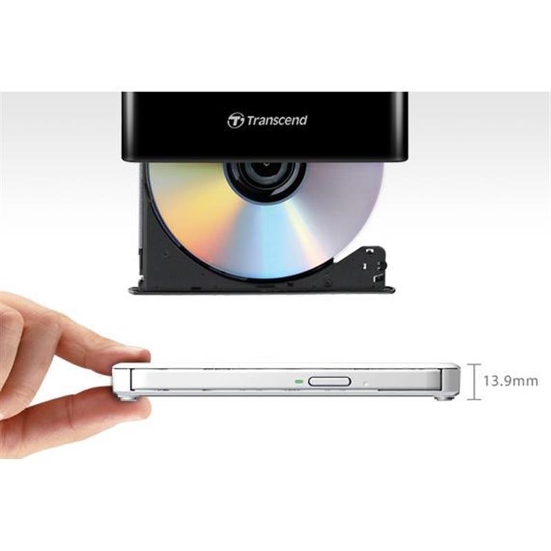 Transcend optisch schijfstation Zwart DVD -R RW