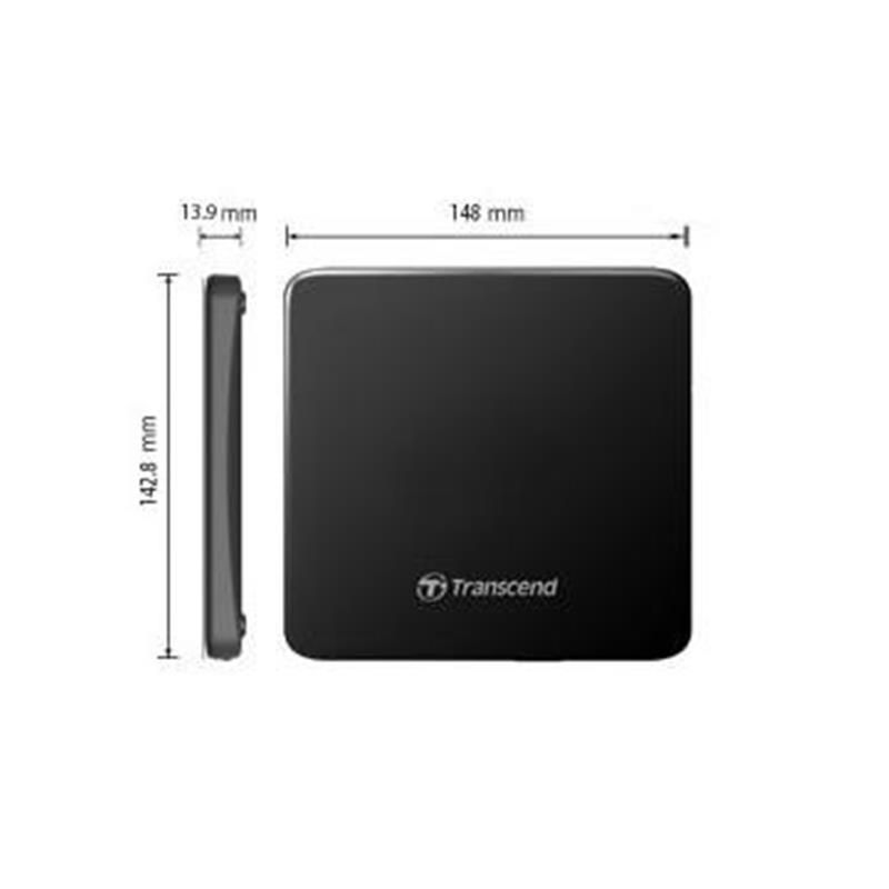 Transcend optisch schijfstation Zwart DVD -R RW