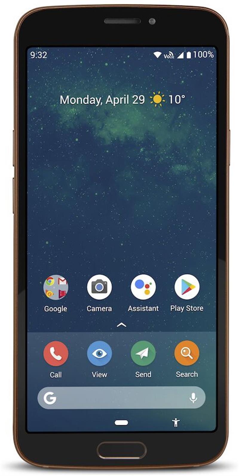 Doro 8080 14 5 cm 5 7 3 GB 32 GB Single SIM 4G USB Type-C Zwart Android 9 0 3200 mAh