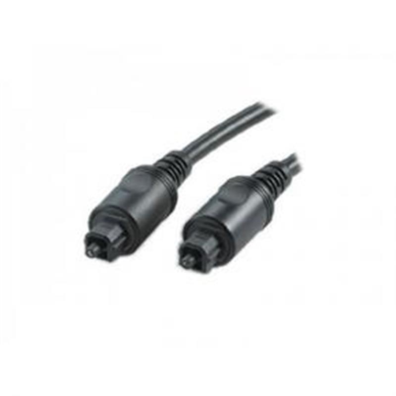 *ADJ Toslink Audio cable Fibre Optic 1m Black