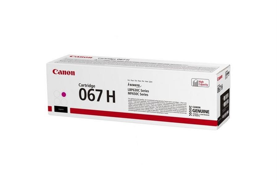 Canon 067H tonercartridge 1 stuk(s) Origineel Magenta