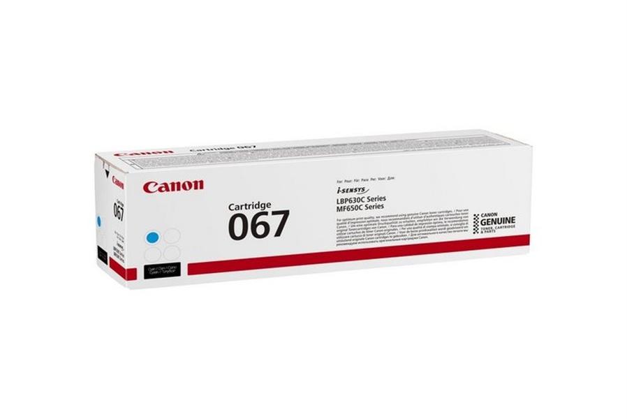 Canon 067 tonercartridge 1 stuk(s) Origineel Cyaan