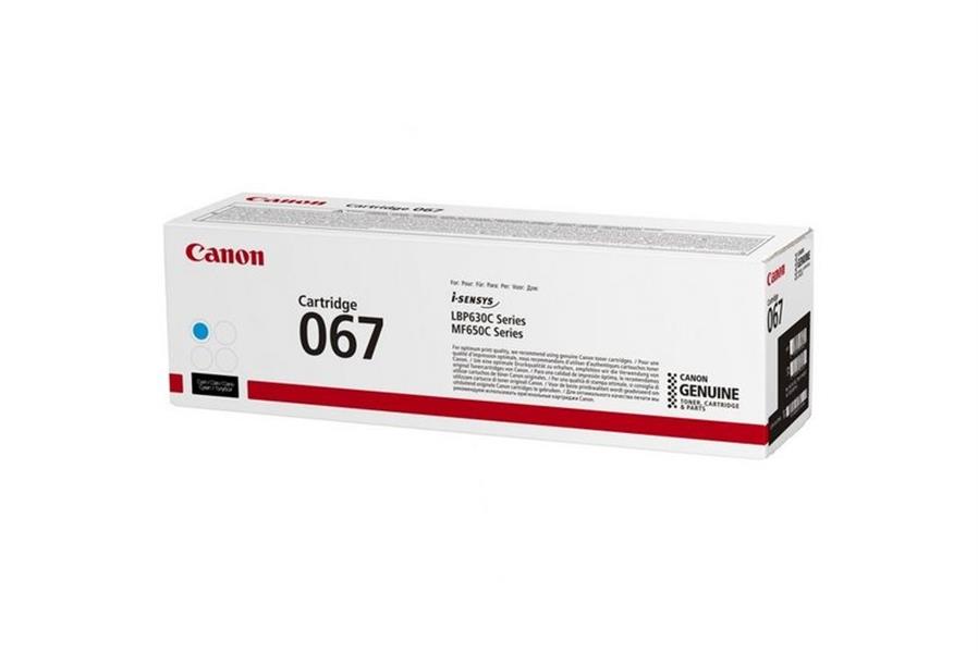 Canon 067 tonercartridge 1 stuk(s) Origineel Cyaan