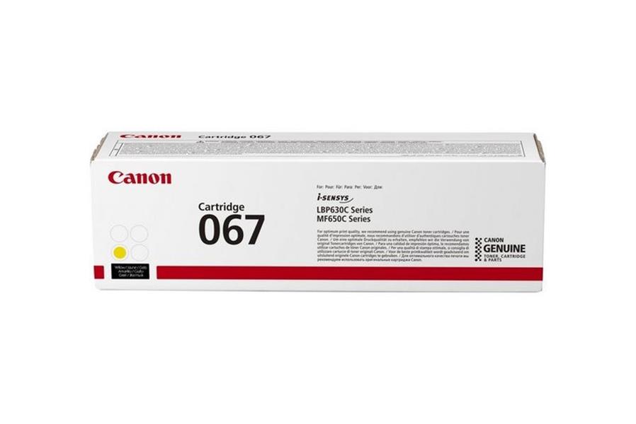CANON Toner Cartridge 067 Y