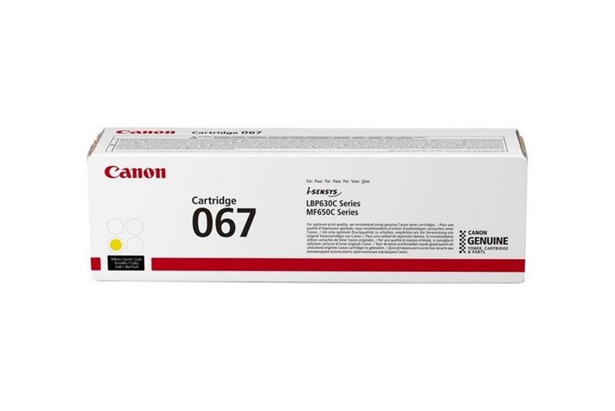 CANON Toner Cartridge 067 Y