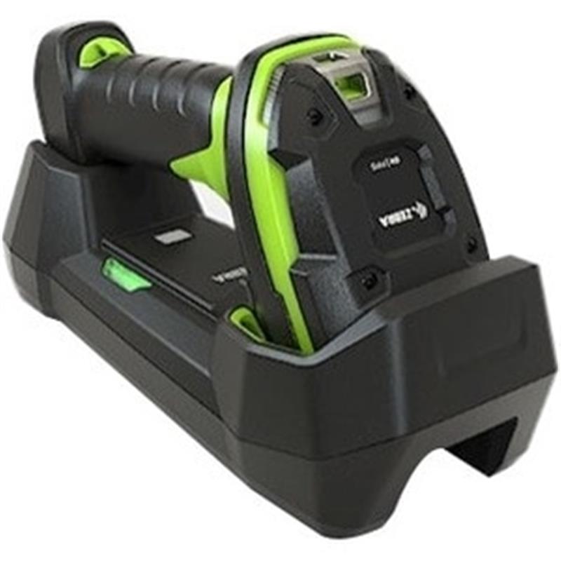 Handheld Barcode Scanner Kit - Wireless Connectivity - Industrial Green - 1D - Imager