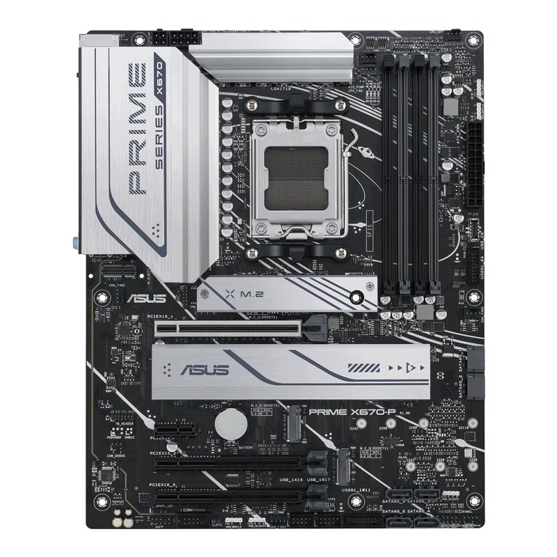 ASUS PRIME X670-P-CSM AMD X670 Socket AM5 ATX