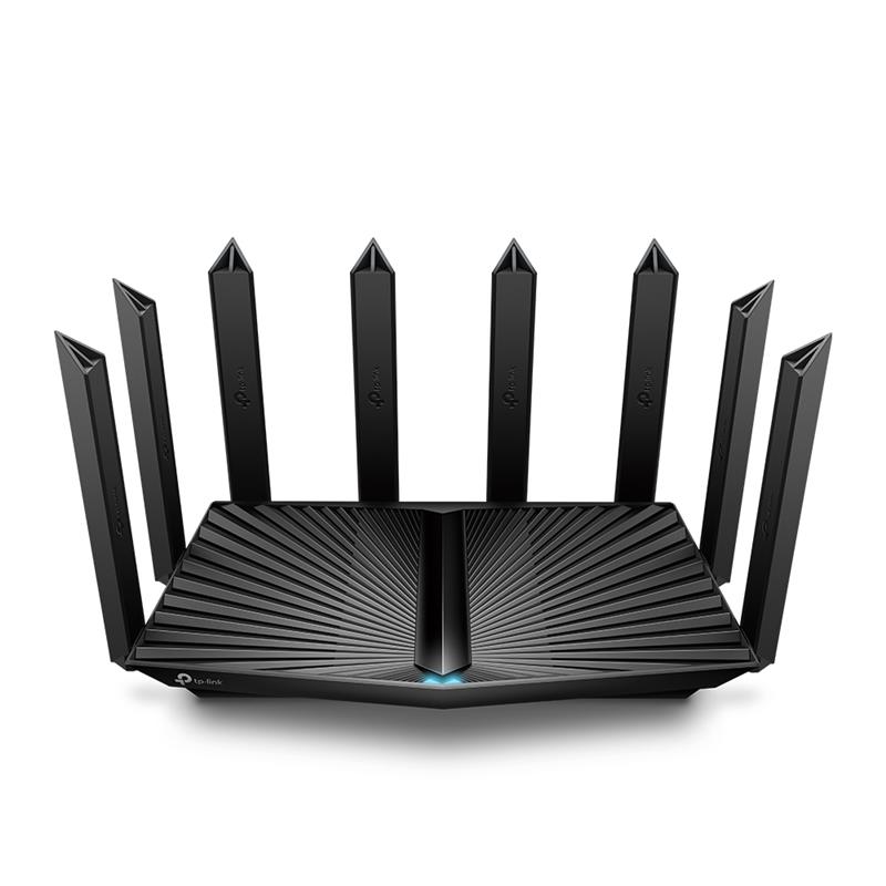 TP-Link Archer AX95 draadloze router Gigabit Ethernet Tri-band (2.4 GHz / 5 GHz / 5 GHz) Zwart