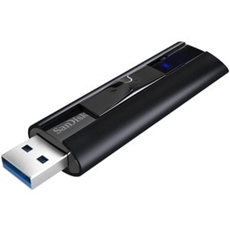 SanDisk Extreme Pro USB flash drive 128 GB USB Type-A 3.2 Gen 1 (3.1 Gen 1) Zwart