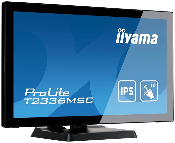 iiyama ProLite T2336MSC-B3 computer monitor 58,4 cm (23"") 1920 x 1080 Pixels Full HD LCD Touchscreen Zwart