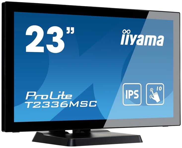 iiyama ProLite T2336MSC-B3 computer monitor 58,4 cm (23"") 1920 x 1080 Pixels Full HD LCD Touchscreen Zwart