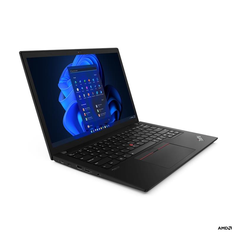 Lenovo ThinkPad X13 6650U Notebook 33,8 cm (13.3"") WUXGA AMD Ryzen™ 5 PRO 16 GB LPDDR5-SDRAM 512 GB SSD Wi-Fi 6E (802.11ax) Windows 11 Pro Zwart