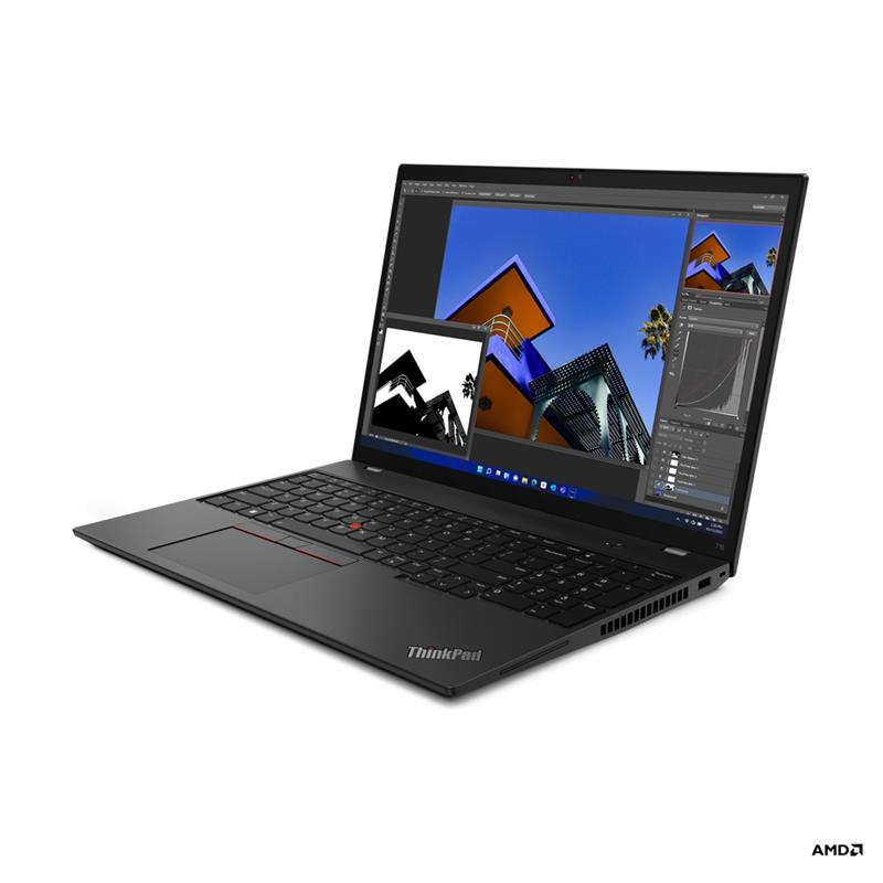 Lenovo ThinkPad T16 6850U Notebook 40,6 cm (16"") WUXGA AMD Ryzen™ 7 PRO 16 GB LPDDR5-SDRAM 512 GB SSD Wi-Fi 6E (802.11ax) Windows 11 Pro Zwart