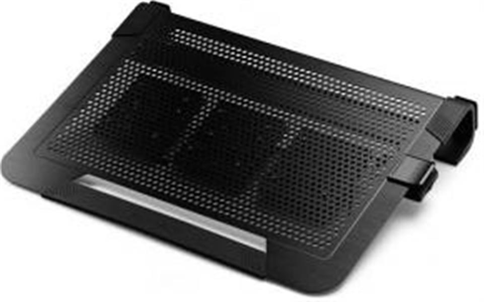 Cooler Master NotePal U3 Plus notebook cooling pad 48 3 cm 19 1800 RPM Zwart