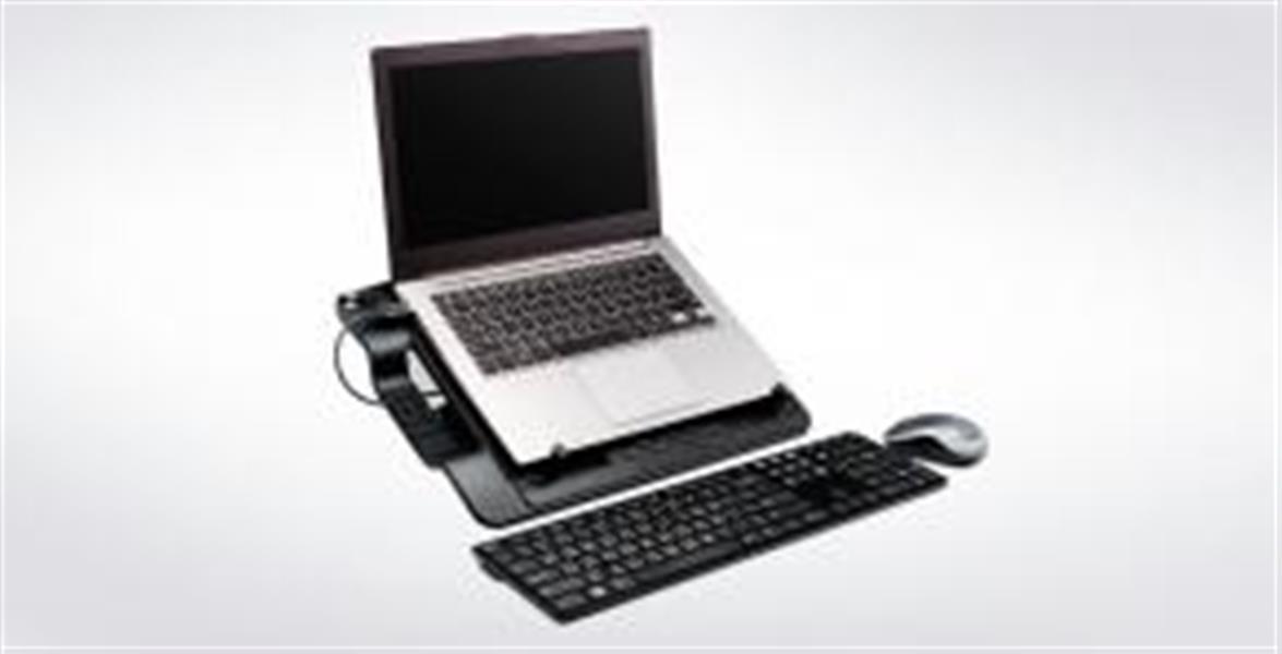 Cooler Master NotePal Ergostand III notebook cooling pad 43 2 cm 17 800 RPM Zwart