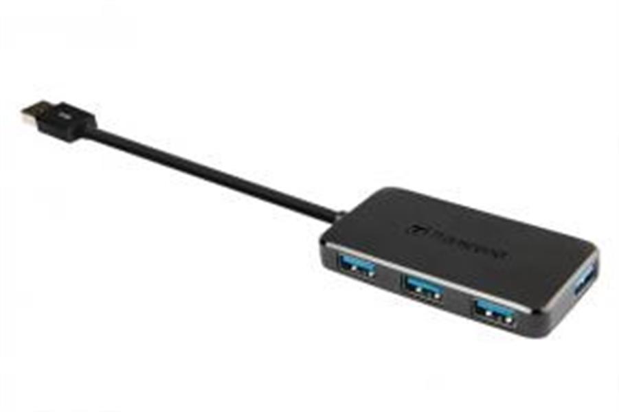 Transcend HUB2 Zwart