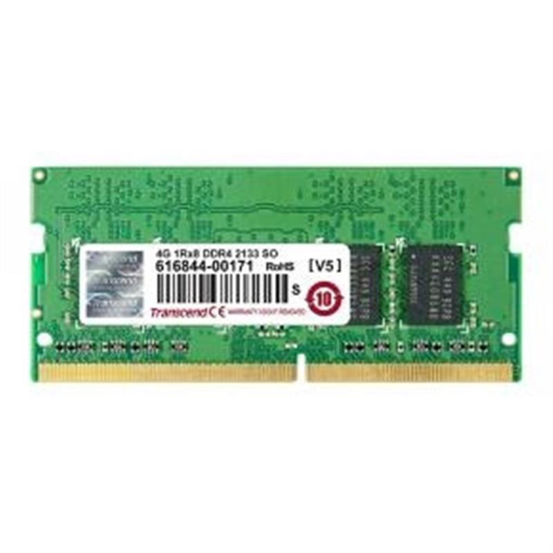 Transcend geheugenmodule 4 GB 1 x 8 GB DDR4 2133 MHz