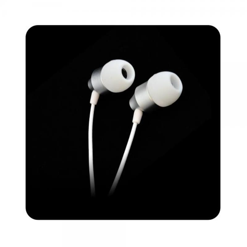 Gigabyte H11 hoofdtelefoon/headset Hoofdtelefoons In-ear Zilver, Wit