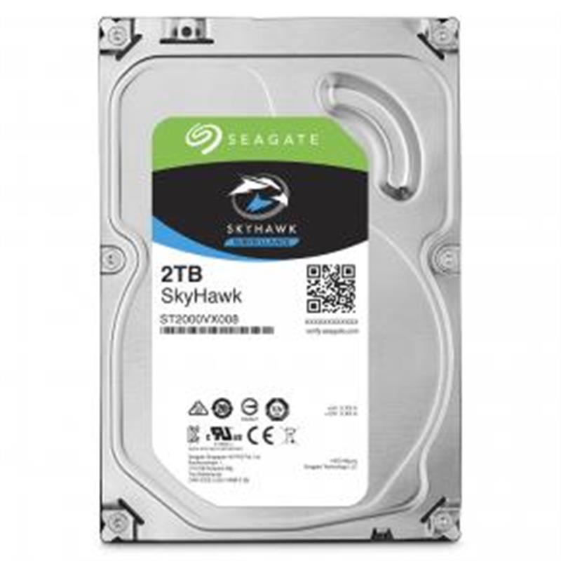 Seagate SkyHawk ST2000VX008 interne harde schijf 3.5"" 2000 GB SATA III