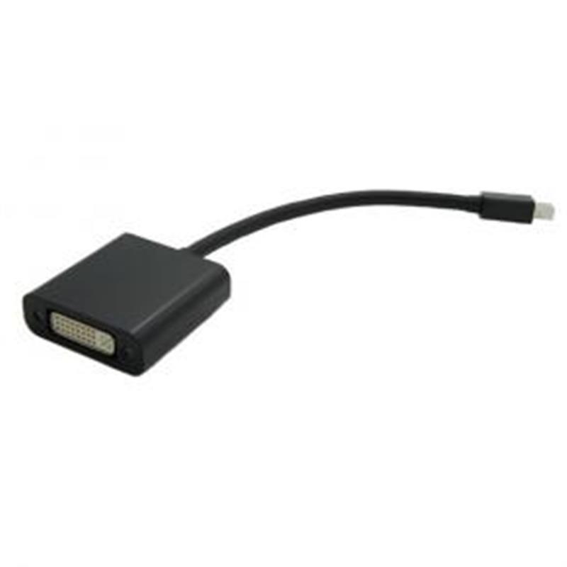 ADJ 300-00053 A V Cable Mini-DisplayPort -> DVI-D M F 15cm Black